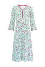 Negril Cotton Dress - Aqua